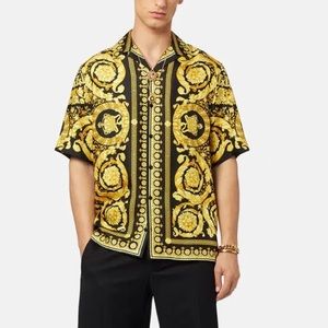 Brand New Versace Barocco Silk Shirt
